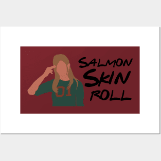 Salmon skin roll Posters and Art